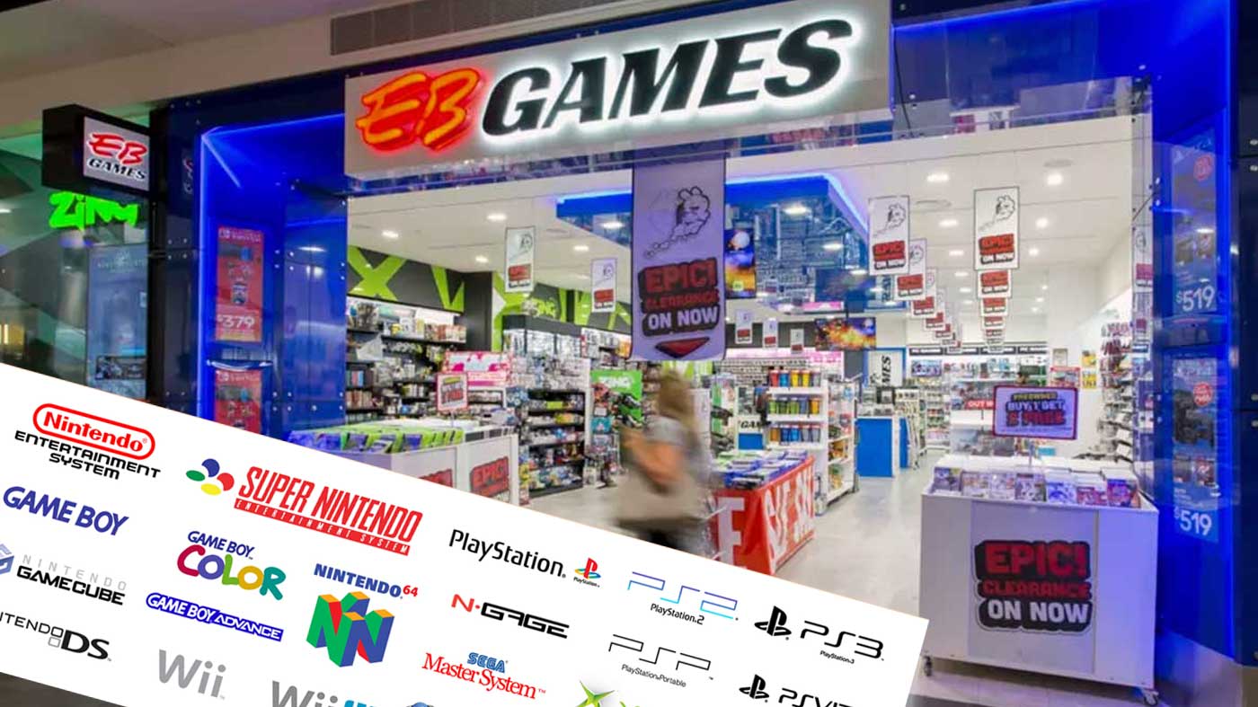 EB Games sprzedaje teraz i akceptuje transakcje na konsolach retro i grach